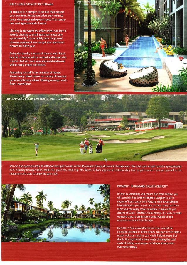 Двух-Комнатная Квартира В Кондоминимуме "Tropikal Garden" Pattaya Bagian luar foto