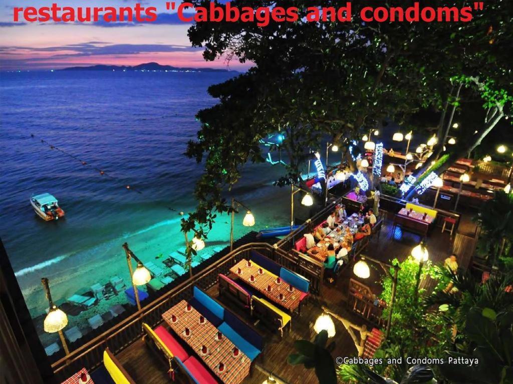 Двух-Комнатная Квартира В Кондоминимуме "Tropikal Garden" Pattaya Bagian luar foto