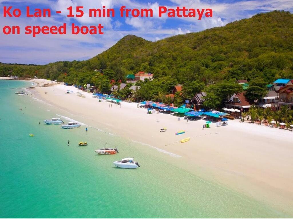 Двух-Комнатная Квартира В Кондоминимуме "Tropikal Garden" Pattaya Bagian luar foto